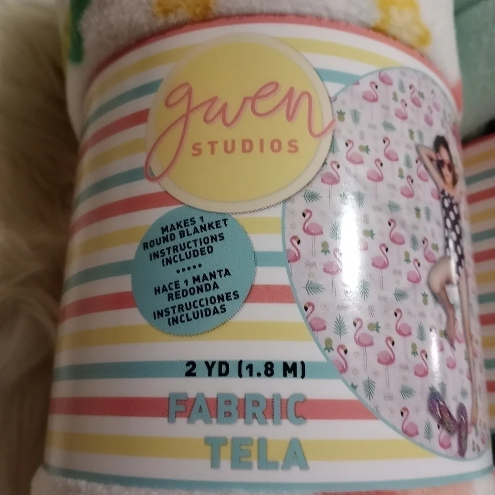 Gwen Studios polyester microfleece fabric
